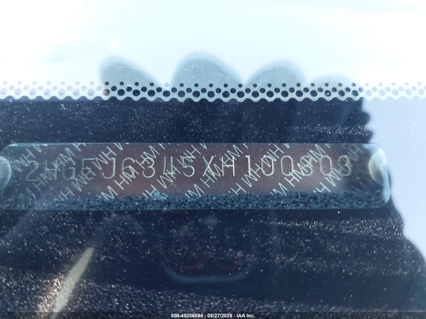 1999 Honda Civic Dx VIN: 2HGEJ6345XH100803 Lot: 45206594