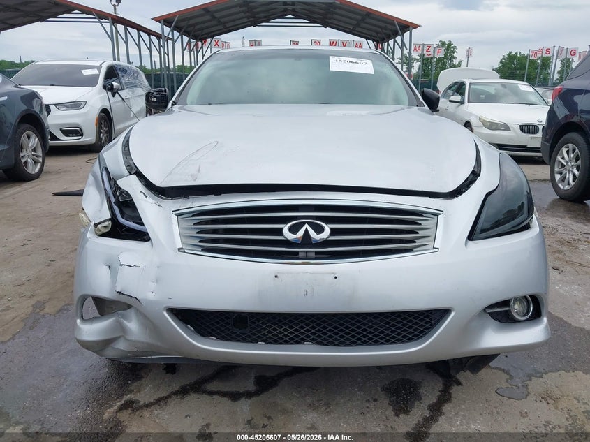 2012 INFINITI G COUPE 3.7L V-6 DOHC, VVT, 330HP