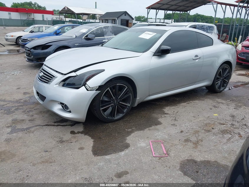 Vin: jn1cv6el6cm470067, lot: 45704348, infiniti g37x 20122
