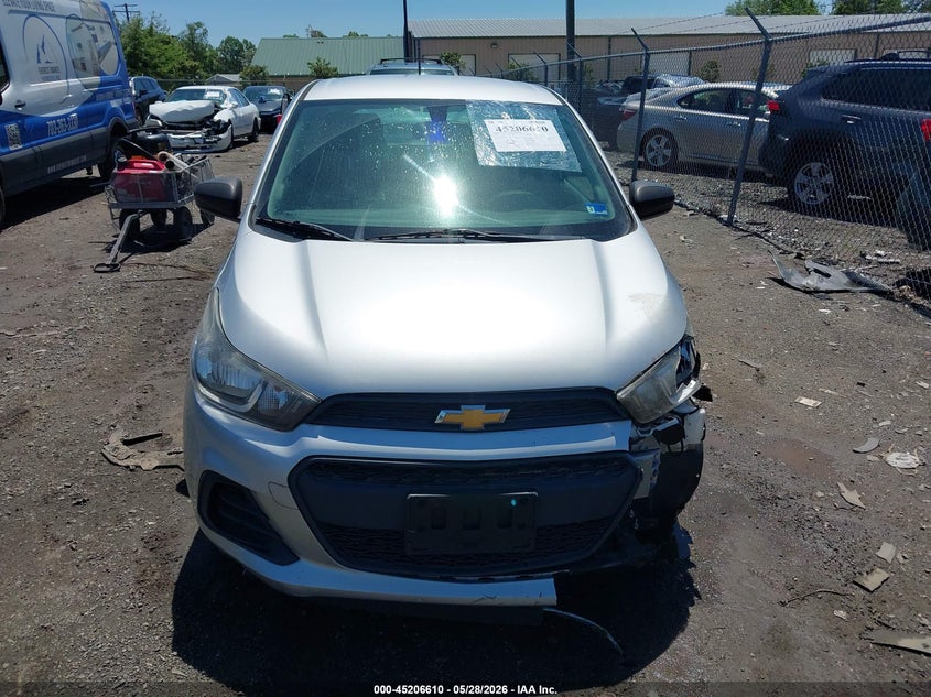 2017 Chevrolet Spark Ls Cvt VIN: KL8CB6SA7HC744584 Lot: 45206610