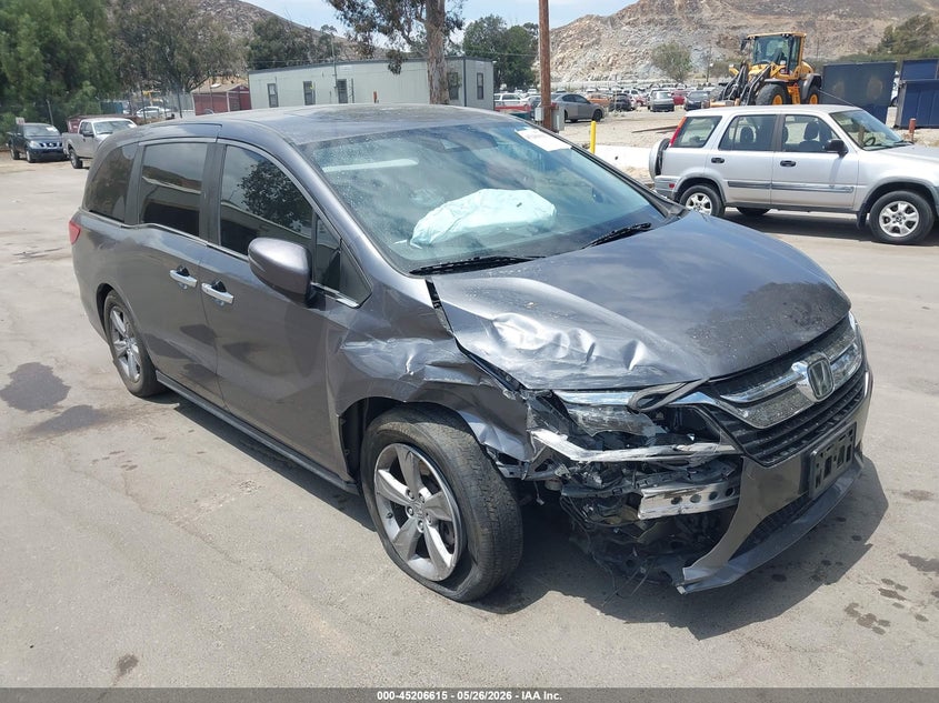 VIN 5FNRL6H74KB088350 2019 HONDA ODYSSEY EX-L