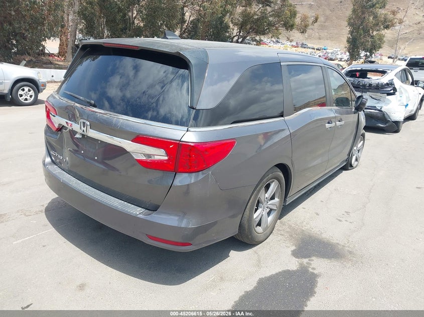 VIN 5FNRL6H74KB088350 2019 HONDA ODYSSEY EX-L