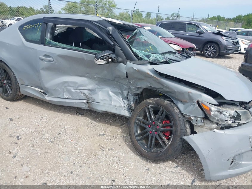 2012 Scion Tc 2.5 grey Lot 111045206717 Vin JTKJF5C76C3032763