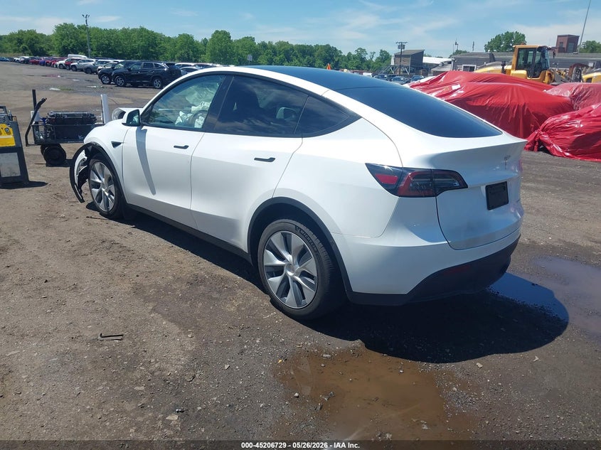 Vin: 7saygdee5pa055730, lot: 45704470, tesla model y awd/long range dual motor all-wheel drive 20233