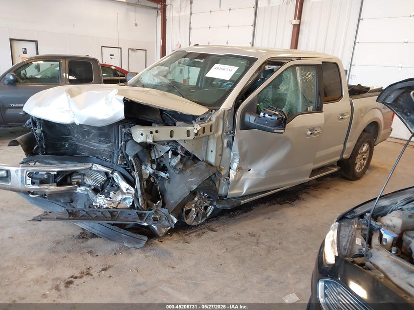 Vin: 1ftew1eg3gkd83981, lot: 45704472, ford f-150 xlt 20162