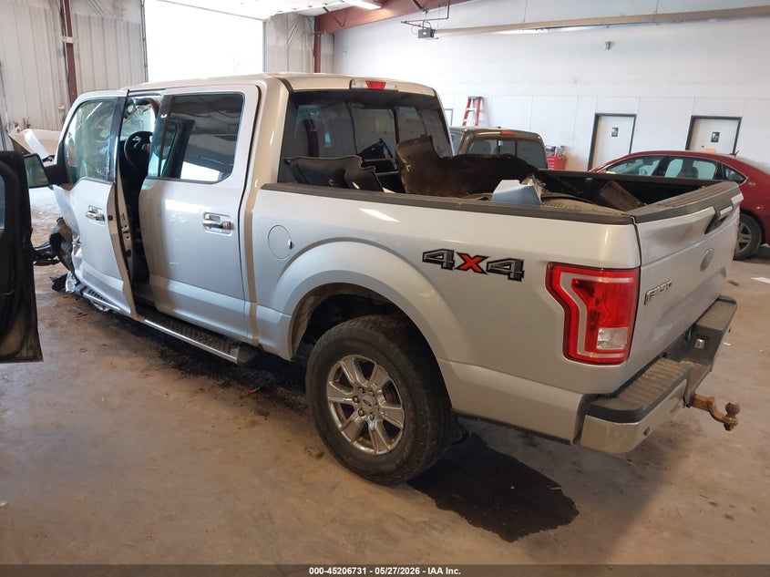 Vin: 1ftew1eg3gkd83981, lot: 45704472, ford f-150 xlt 20163