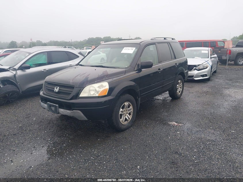 2004 Honda Pilot Ex-L 2HKYF18564H554921 photo 1