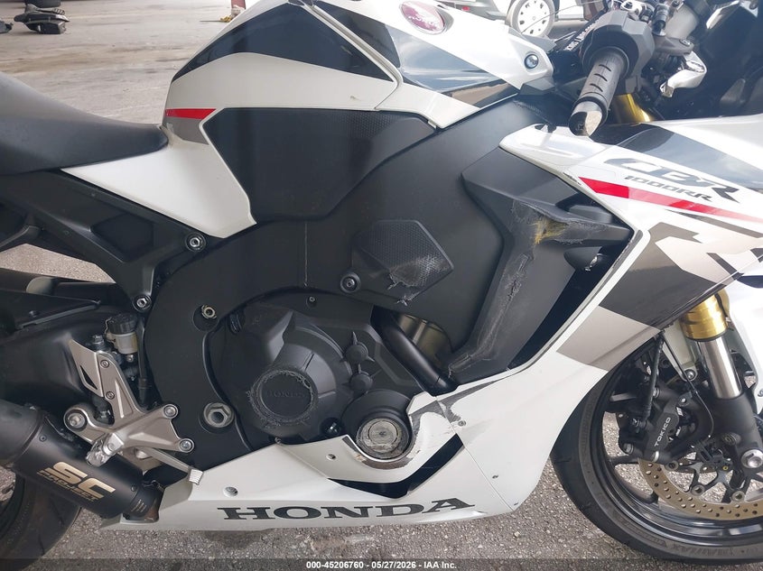 2026 Honda Cbr1000 Rr VIN: JH2SC7712TK900261 Lot: 45206760