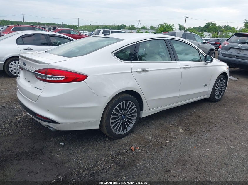 2018 FORD FUSION SEDAN 2.0L I-4 DOHC, VVT, 141HP