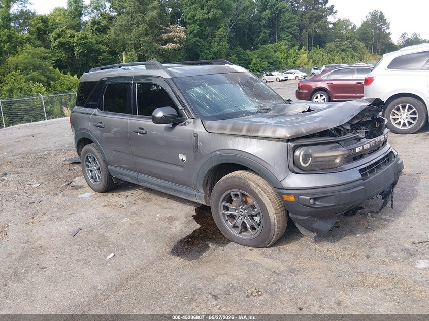 Vin: 3fmcr9b68prd38373, lot: 45704548, ford bronco sport big bend 2023 img_1