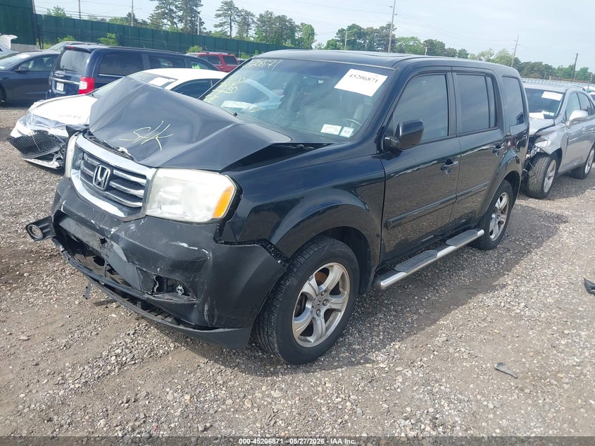 2012 Honda Pilot Ex-L 5FNYF4H56CB085134 photo 1