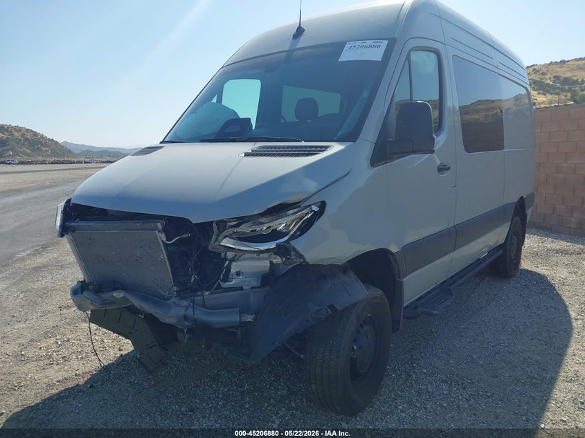 Vin: w1w4nbvy7st211361, lot: 45704621, mercedes-benz sprinter 2500 standard roof 4-cyl diesel ho 20252