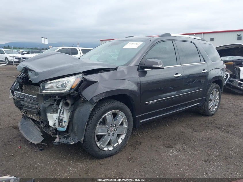 Vin: 1gkkvtkd6gj281967, lot: 45704644, gmc acadia denali 20162