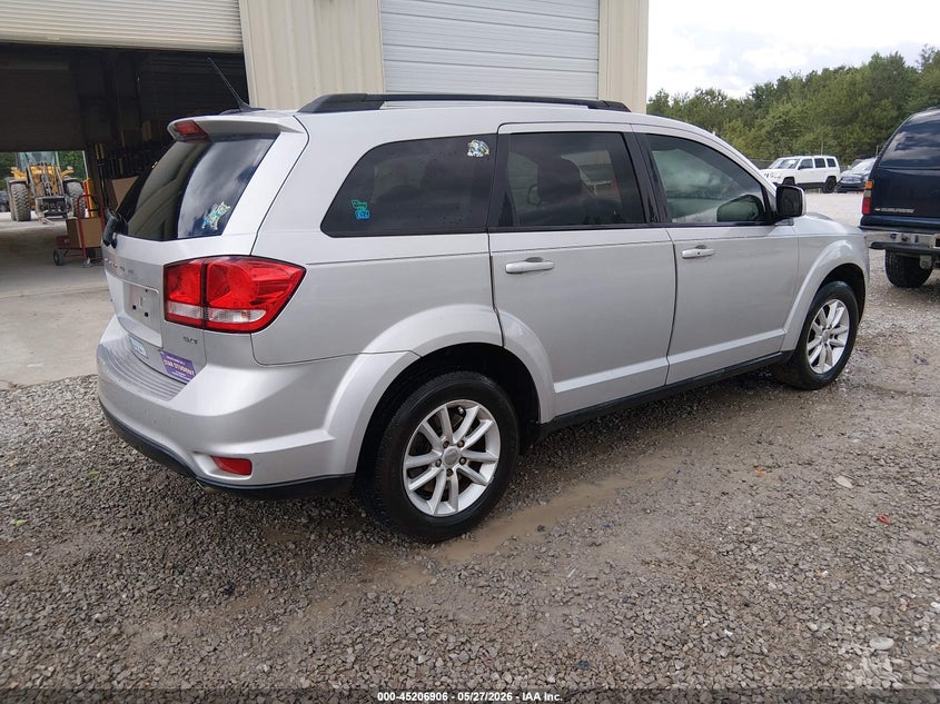 Vin: 3c4pdcbg2dt589284, lot: 45704647, dodge journey sxt 20134