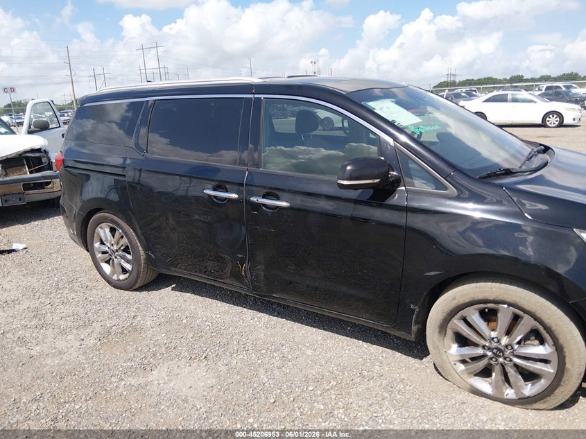 2015 Kia Sedona Sx Luxury VIN: KNDME5C13F6026165 Lot: 45206953