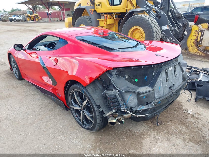 Vin: 1g1ya2d44p5116896, lot: 45704715, chevrolet corvette stingray rwd  1lt 20233