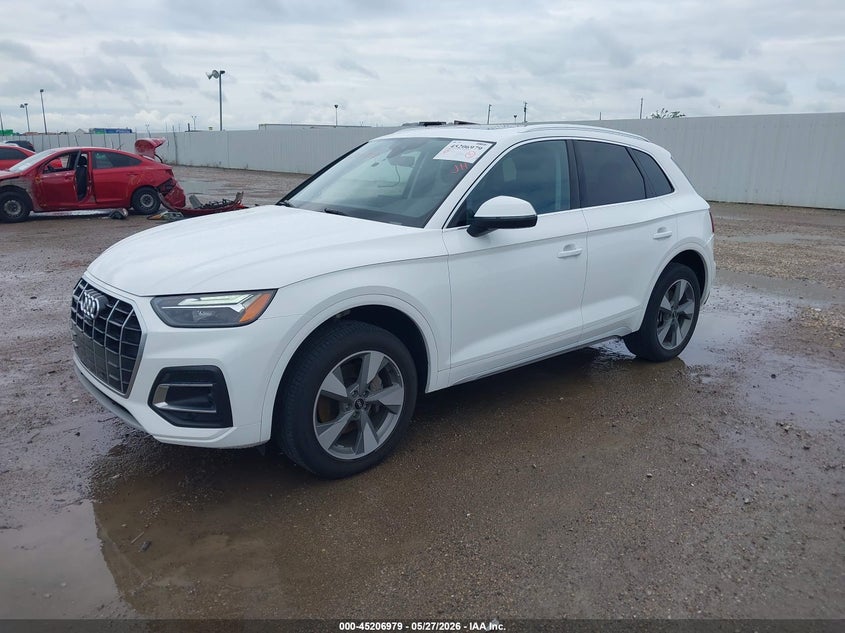 Vin: wa1bbafy7p2059996, lot: 45704720, audi q5 premium plus 40 tfsi quattro s tronic 20232