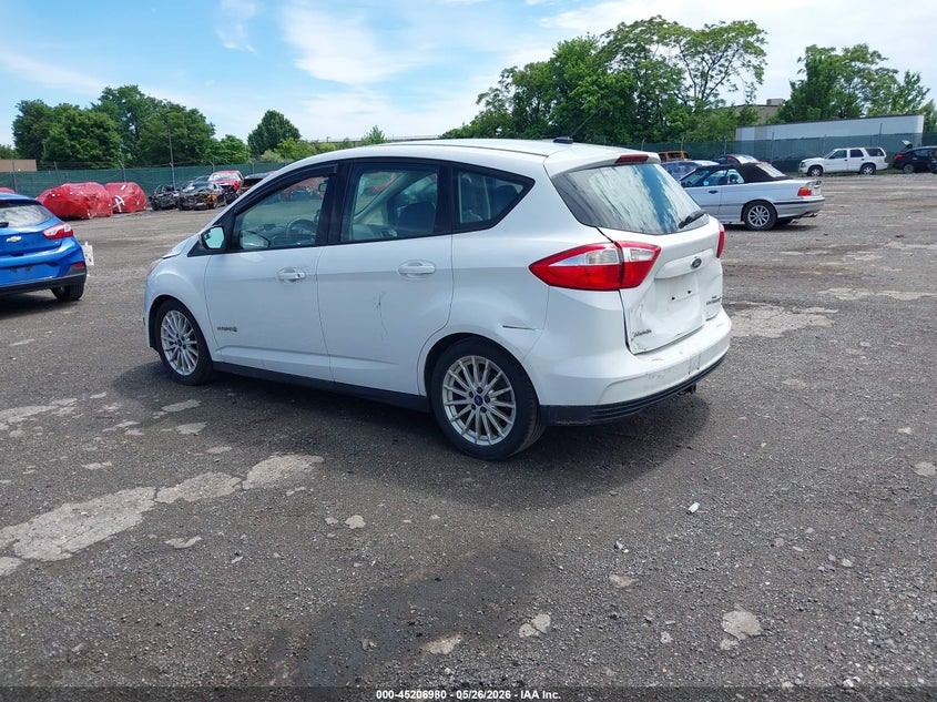 Vin: 1fadp5au9dl536323, lot: 45704721, ford c-max hybrid se 20133