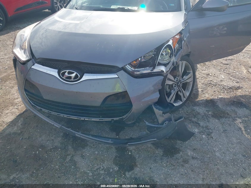 2017 Hyundai Veloster Value Edition VIN: KMHTC6AD0HU321951 Lot: 45206981