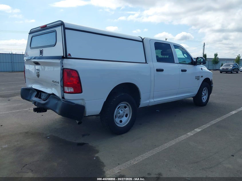 Vin: 3c6rr7ktxkg621779, lot: 45704736, ram 1500 classic tradesman  4x4 5'7 box 20194