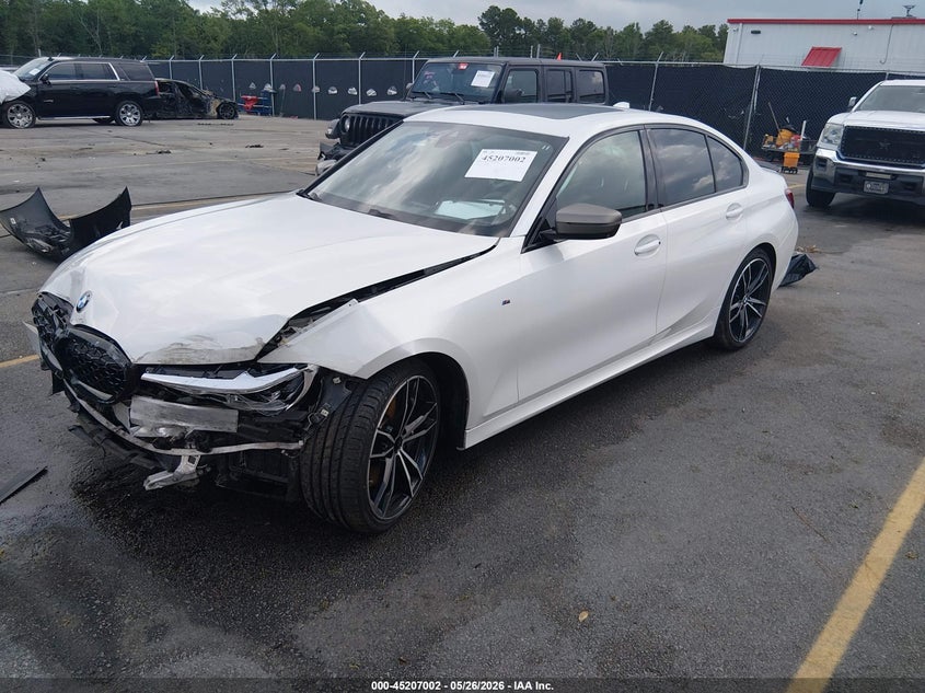 Vin: 3mw5u7j08n8c38805, lot: 45704743, bmw m340i 20222