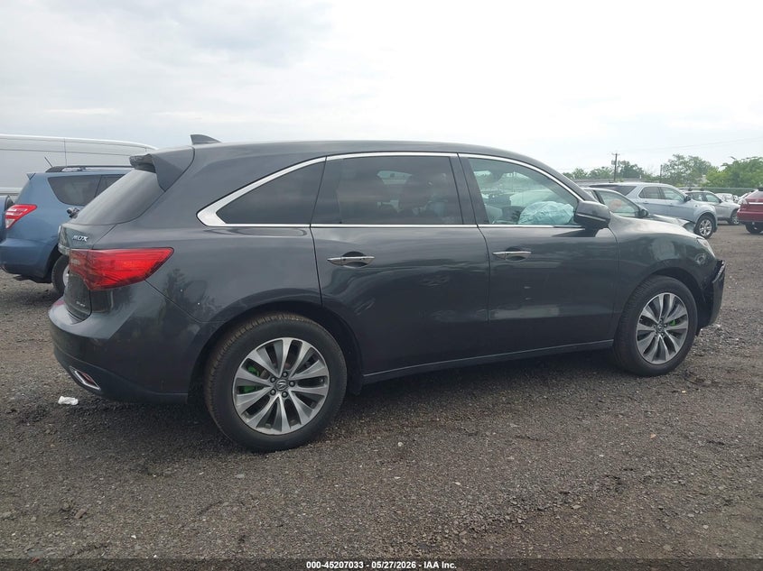2016 ACURA MDX SPORT UTILITY VEHICLE 3.5L V-6 DI, VVT, 290HP
