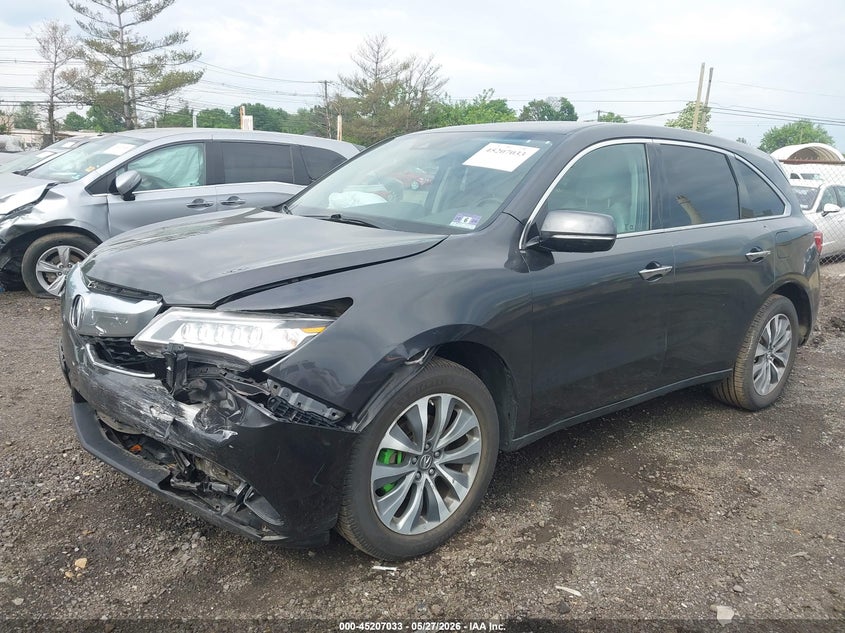 2016 ACURA MDX SPORT UTILITY VEHICLE 3.5L V-6 DI, VVT, 290HP