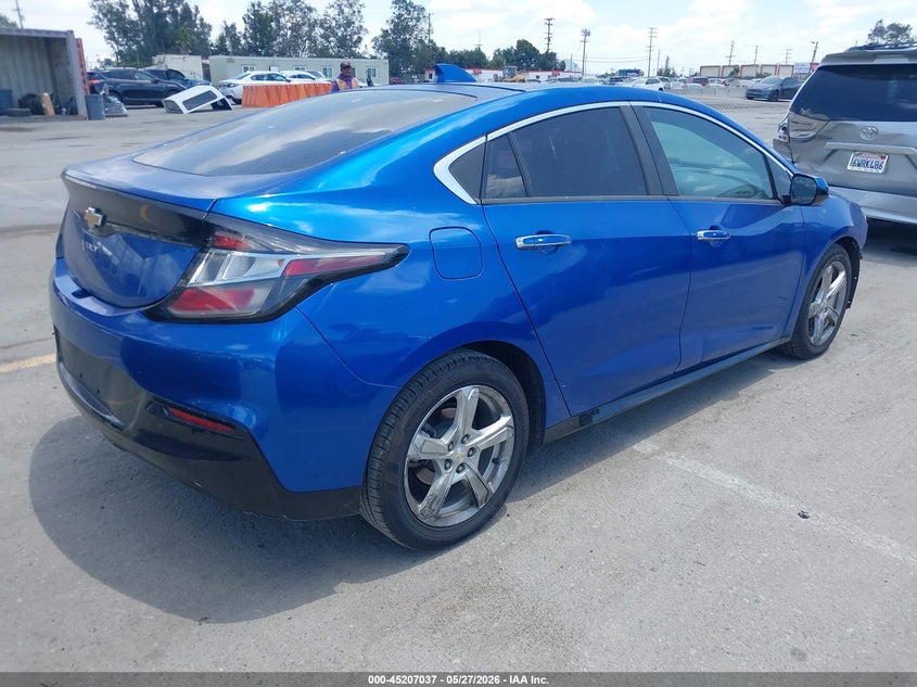 Vin: 1g1rc6s57hu204754, lot: 45704778, chevrolet volt lt 20174