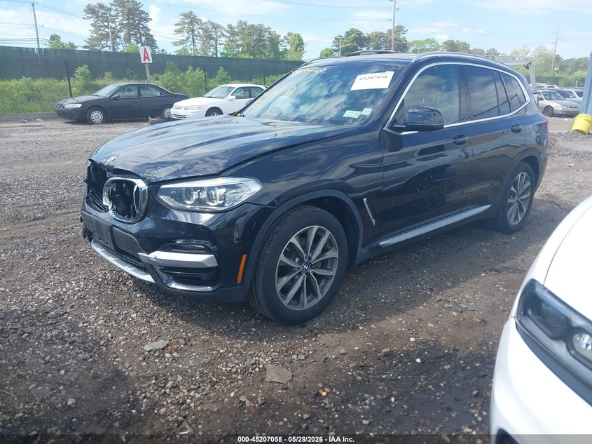 Vin: 5uxtr9c57jld74685, lot: 45704799, bmw x3 xdrive30i 20182
