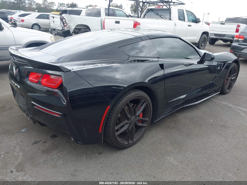 Vin: 1g1yl2d76f5100248, lot: 45704844, chevrolet corvette stingray z51 20154