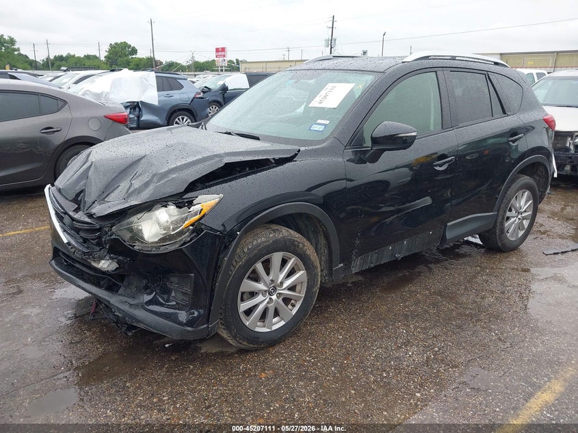 Vin: jm3ke4by5g0750838, lot: 45704852, mazda cx-5 sport 20162