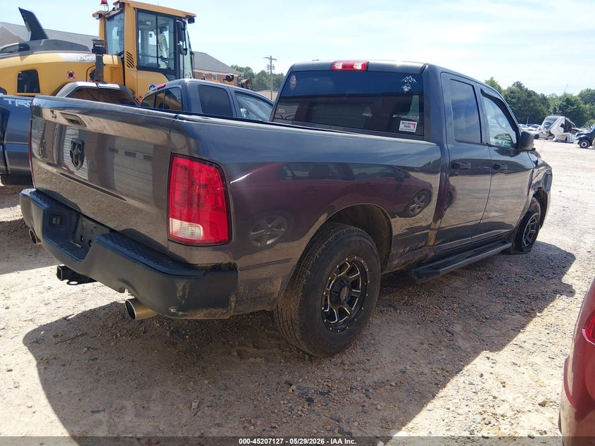 Vin: 1c6rr6ft4js305581, lot: 45704868, ram 1500 express  4x2 6'4 box 20184