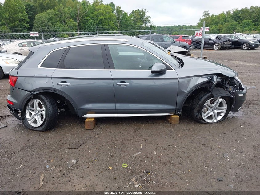 2019 Audi Q5 45 Premium VIN: WA1ANAFY1K2073646 Lot: 45207131