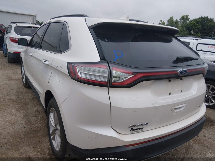 Vin: 2fmpk3j89jbb13021, lot: 45704880, ford edge sel 20183