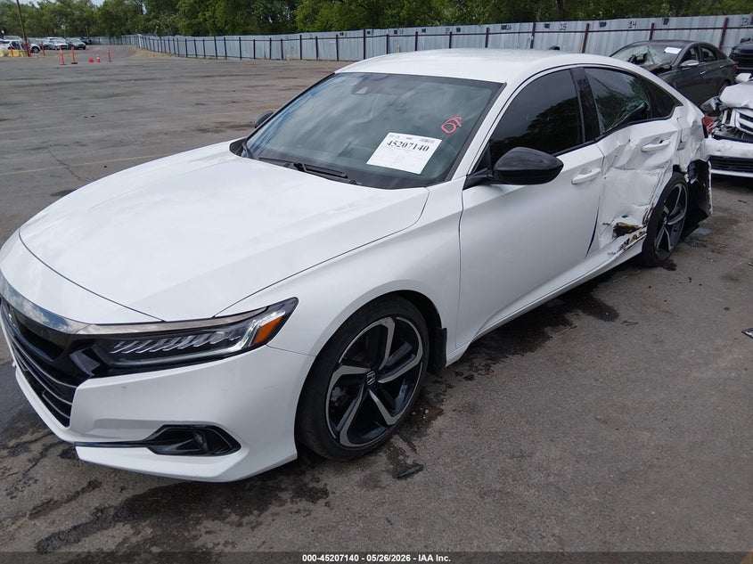 2022 Honda Accord Sport 1HGCV1F3XNA124124 photo 1