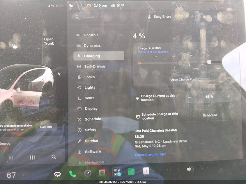 TESLA MODEL Y 2021 VIN 5YJYGDEEXMF139036