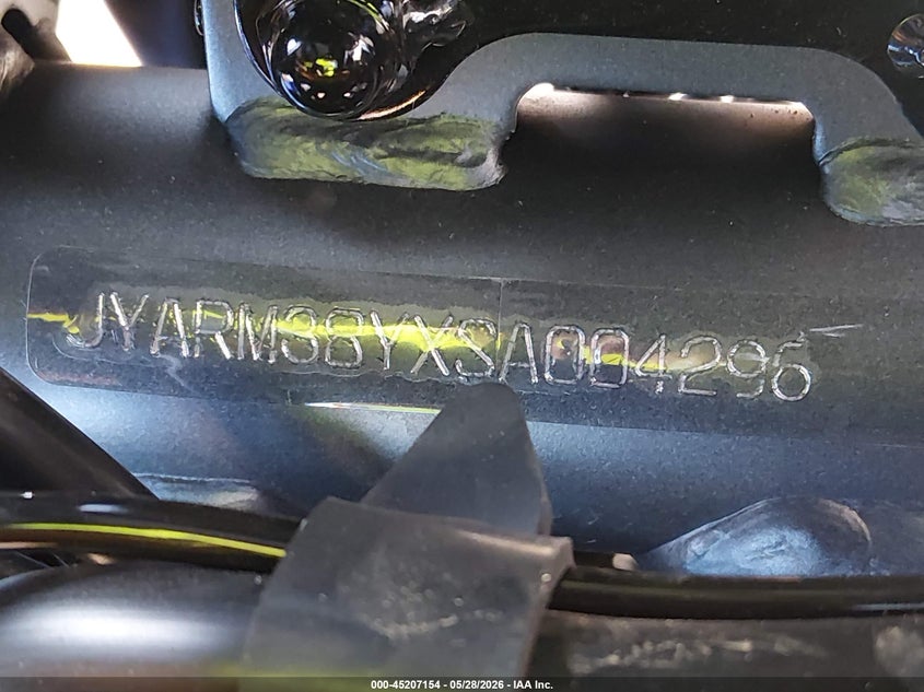 2025 Yamaha Yzfr7 VIN: JYARM38YXSA004296 Lot: 45207154