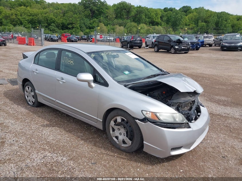 2010 HONDA CIVIC auction photo 1