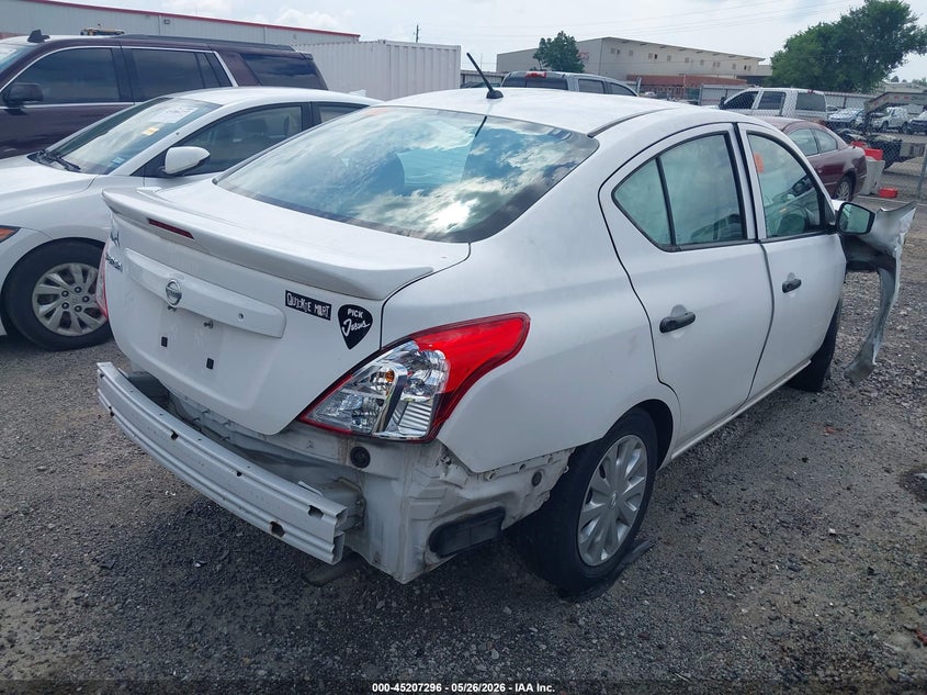 Vin: 3n1cn7ap9hl880412, lot: 45705037, nissan versa 1.6 s+ 20174