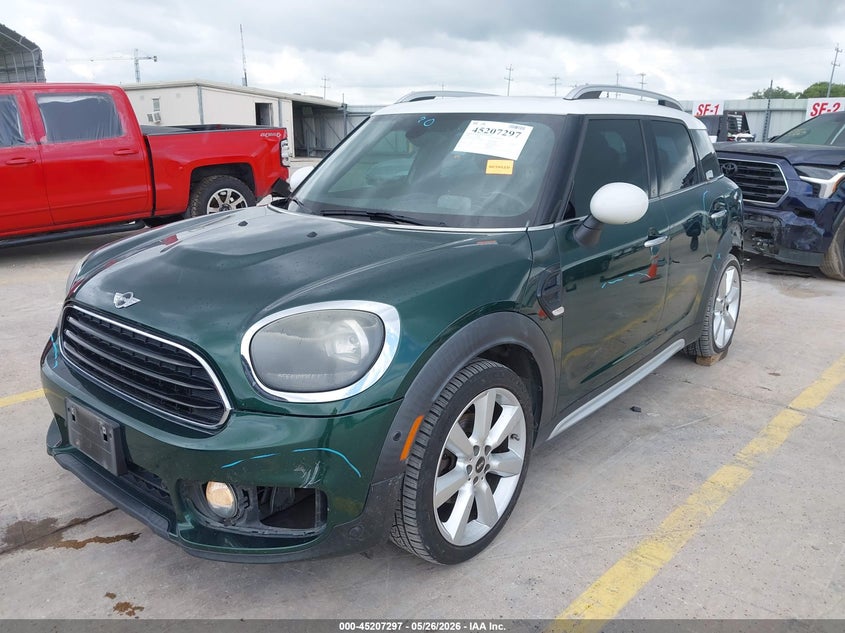 Vin: wmzys7c33j3e08636, lot: 45705038, mini countryman cooper 20182