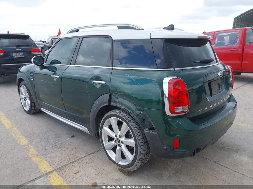Vin: wmzys7c33j3e08636, lot: 45705038, mini countryman cooper 20183