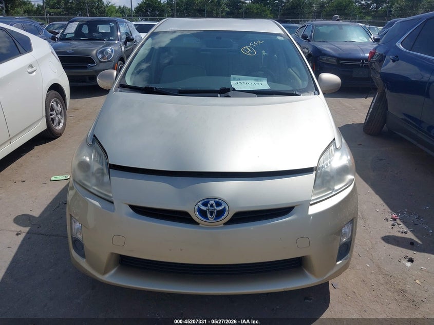 TOYOTA PRIUS 2011 VIN JTDKN3DU2B0324157