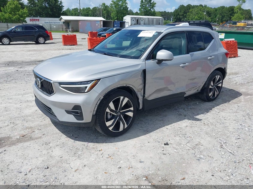 Vin: yv4l12uf6s2597616, lot: 45705104, volvo xc40 b5 ultra bright theme 20252