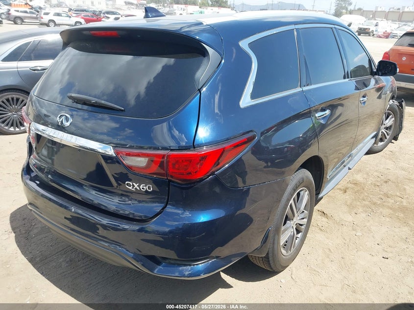 Vin: 5n1dl0mn4lc501700, lot: 45705158, infiniti qx60 luxe 20204