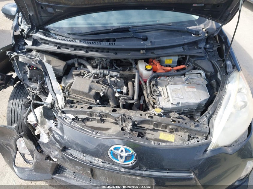 2012 Toyota Prius C Four VIN: JTDKDTB31C1012209 Lot: 45207432