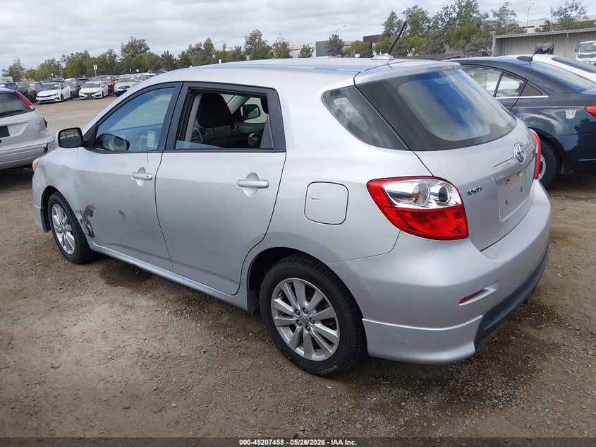 Vin: 2t1ku4ee8ac247508, lot: 45705199, toyota matrix 20103