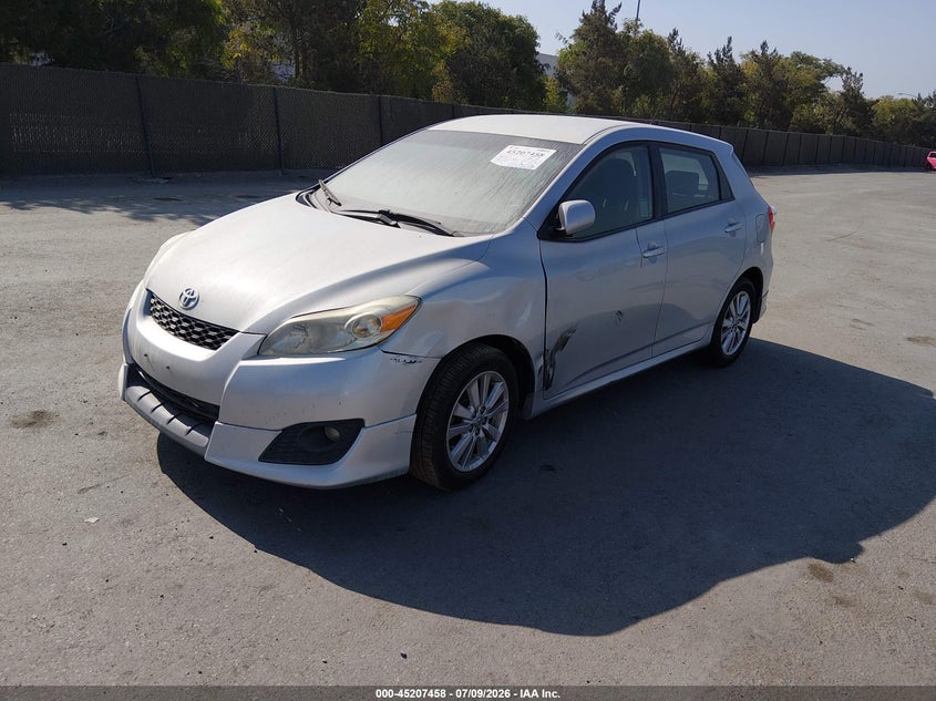Vin: 2t1ku4ee8ac247508, lot: 45705199, toyota matrix 20102
