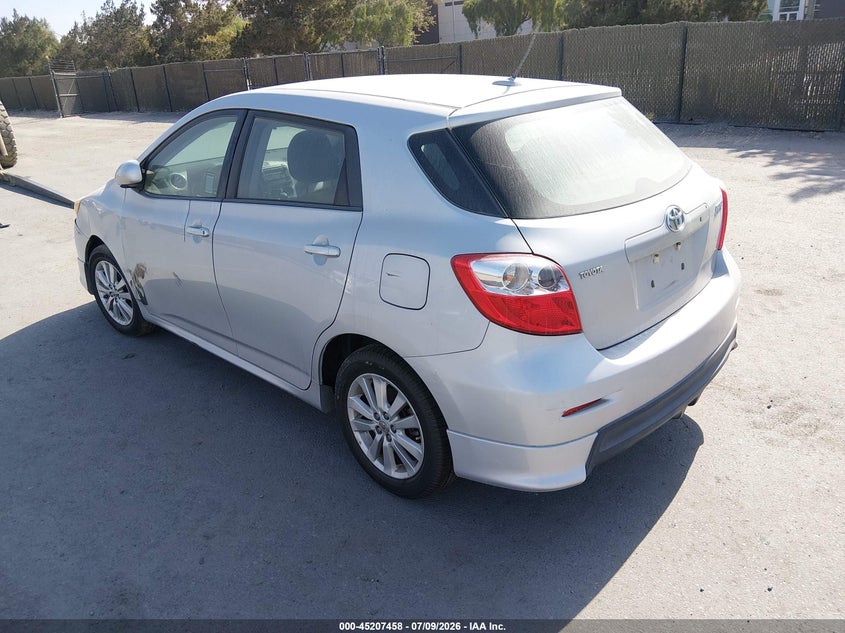 Vin: 2t1ku4ee8ac247508, lot: 45705199, toyota matrix 20103
