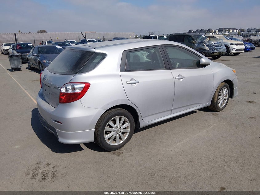 Vin: 2t1ku4ee8ac247508, lot: 45705199, toyota matrix 20104