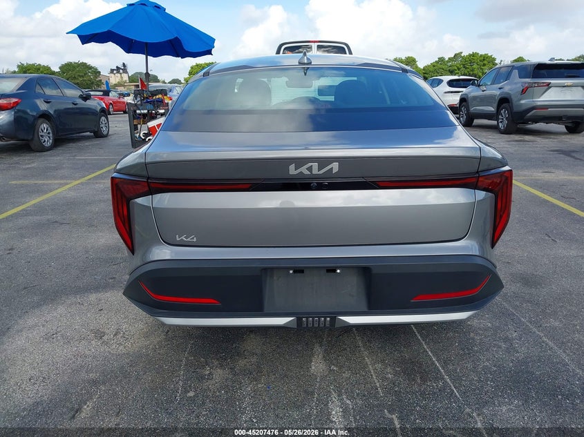 2025 Kia K4 Lxs VIN: 3KPFT4DE4SE050456 Lot: 45207476